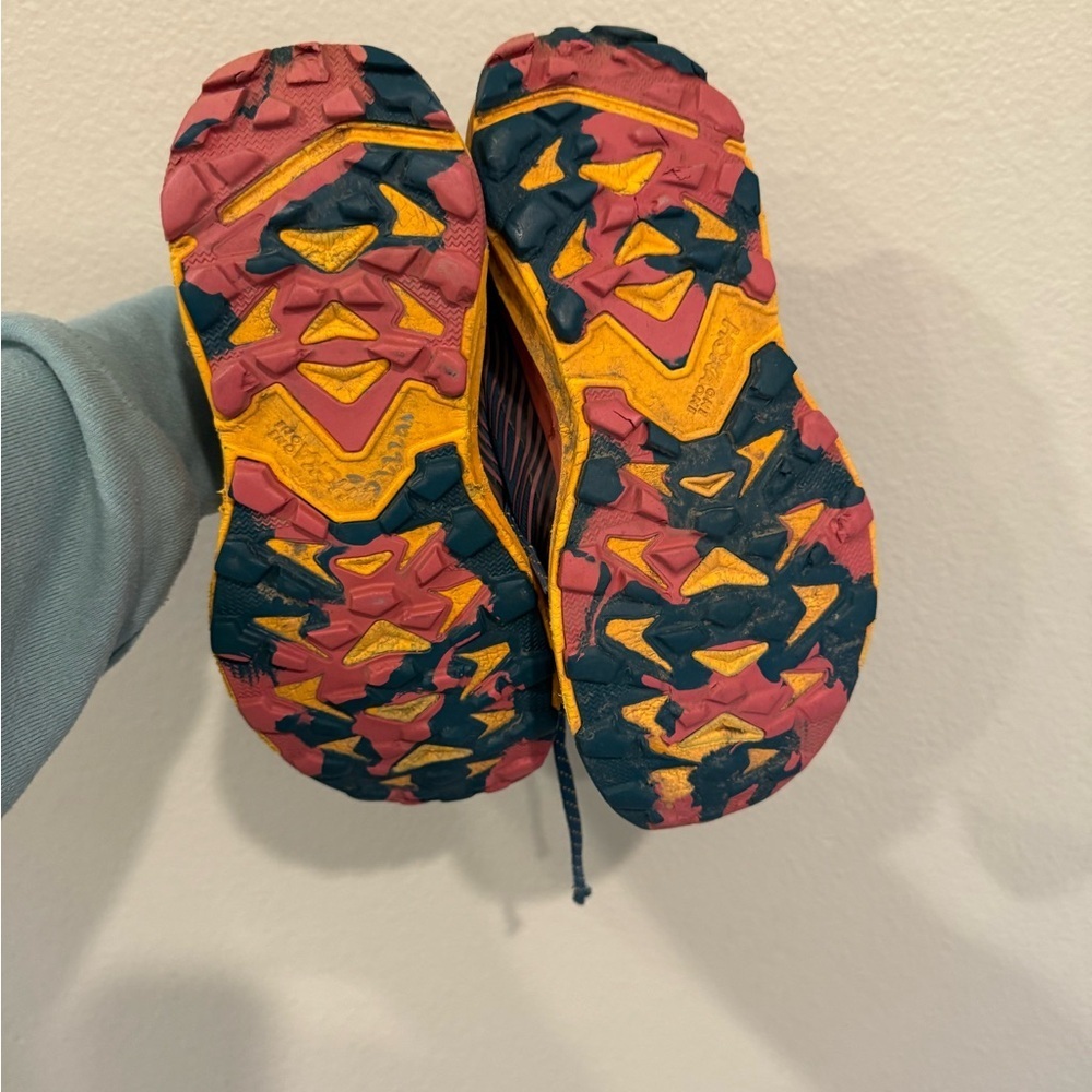 Hoka Athletic Shoes in Black and Yellow 7 - Picture 5 of 6
